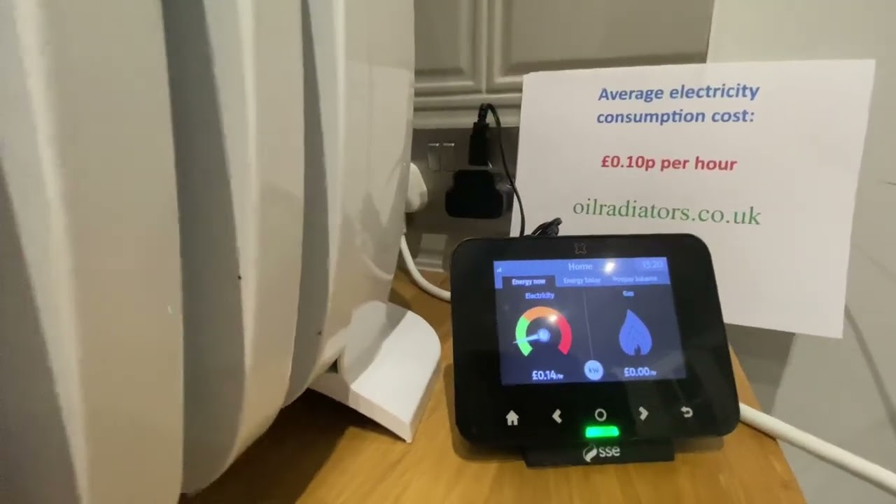 Delonghi 500watt oil filled radiator test