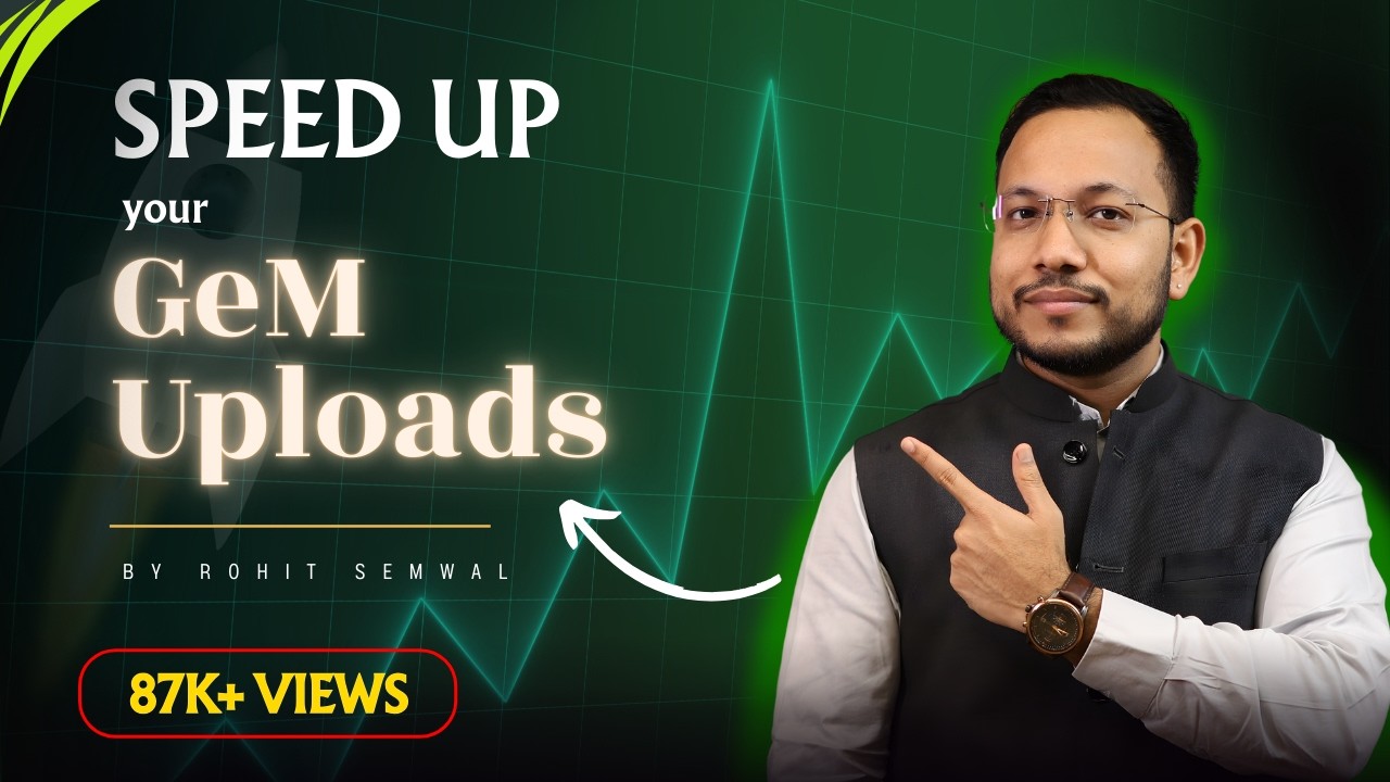 How to upload products quickly on #GeM - Government e-Marketplace