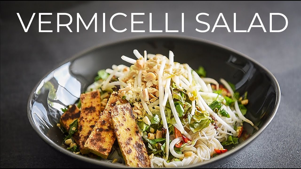 Vermicelli Noodle Salad Recipe that's FULL OF FLAVOUR!