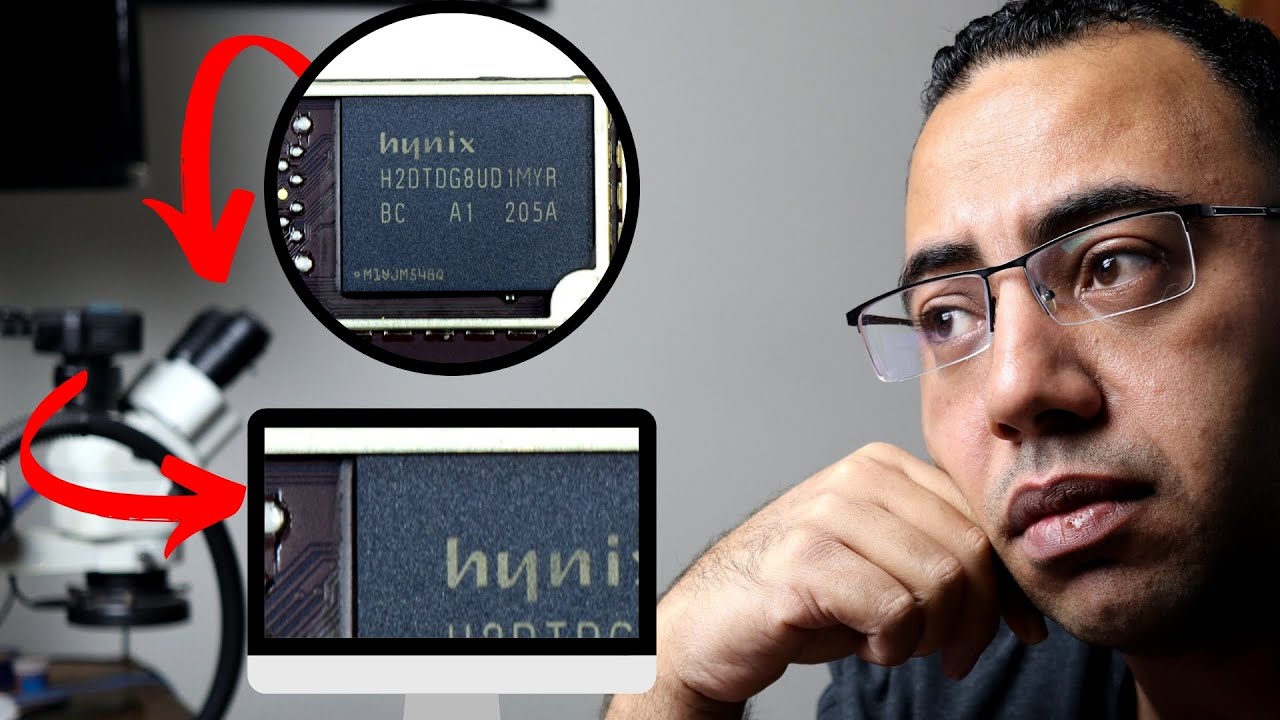 مشكله بتقابل فنيين صيانه الموبايل فى كاميرا الميكروسكوب وحلها - الصوره فى الكاميرا اصغر من العدسات