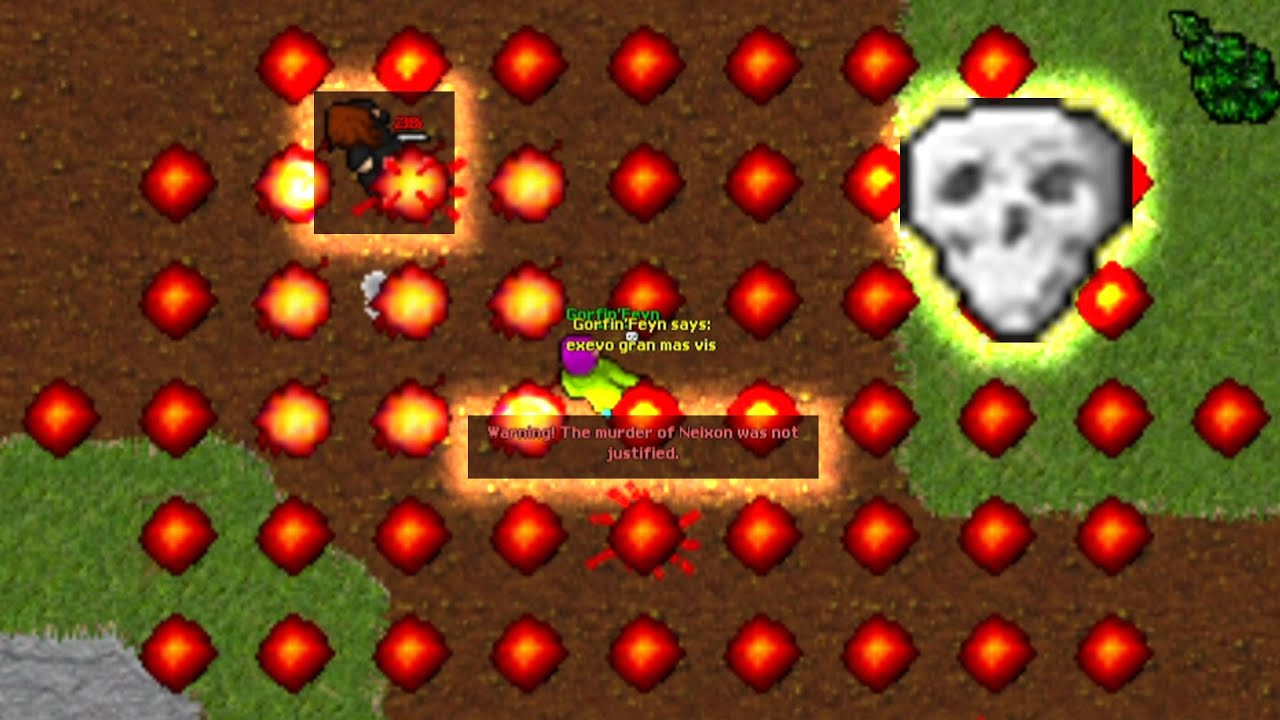 (PK) 65 MS & His Deadly Combo! Burst Arrow + UE! (Saphira 2006 - RL Tibia 7.6) Gorfin'Feyn