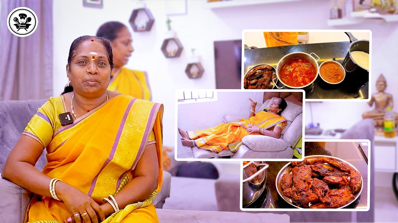 AM I KEEPING MY ELDEST DAUGHTER-IN-LAW AWAY?😯AFTERNOON NON VEG LUNCH PREPARATION VLOG|@Ammasamayalrecipes