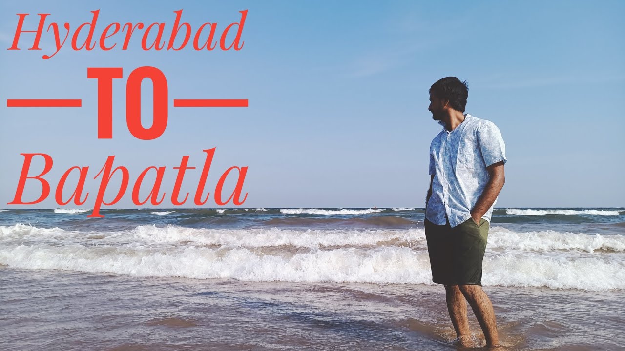Hyderabad to Bapatla #suryalankabeach#bapatla
