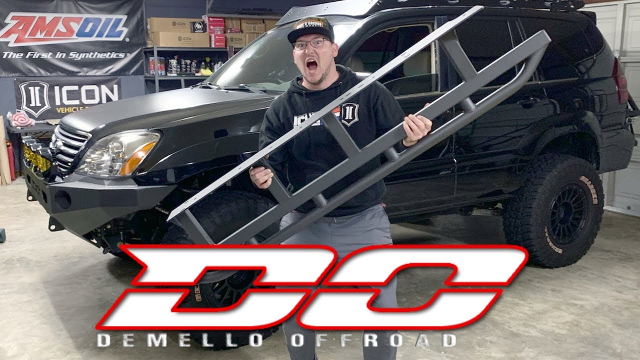 Demello Off-Road Slider Install // GX470