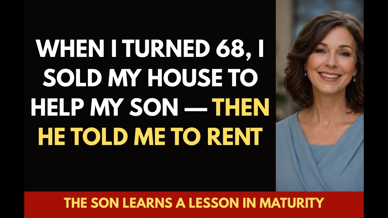 When I Turned 68, I Sold My House to Help My Son — Then He Told Me to Rent