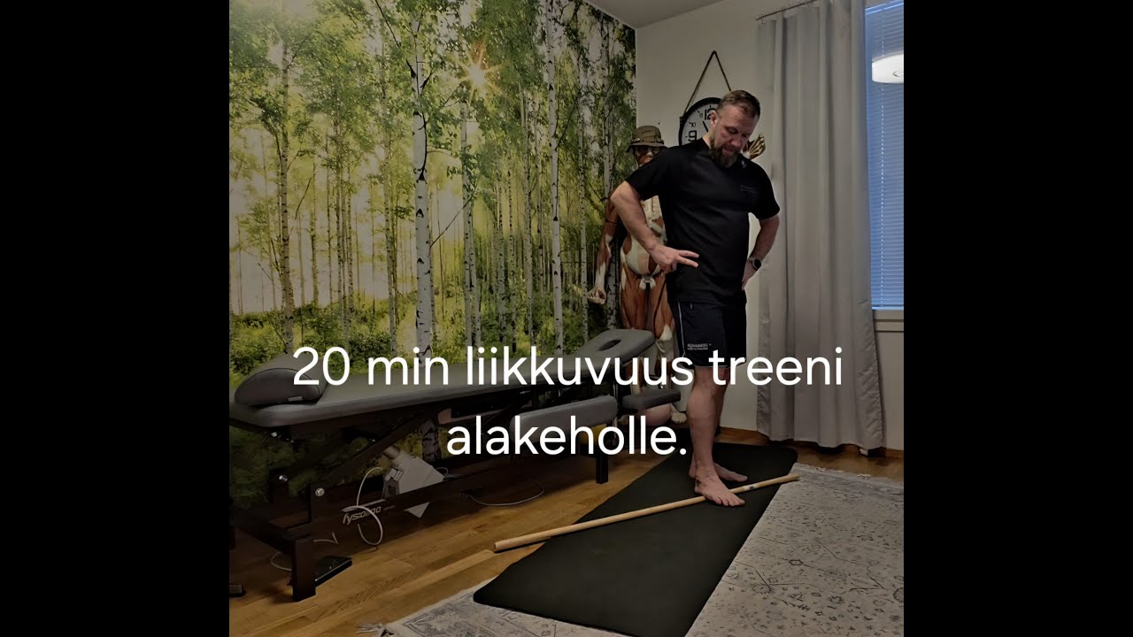 40+ keho vetreäksi. Tehokas mutta lempeä alavartalon liikkuvuus harjoitus 20 minuutissa.