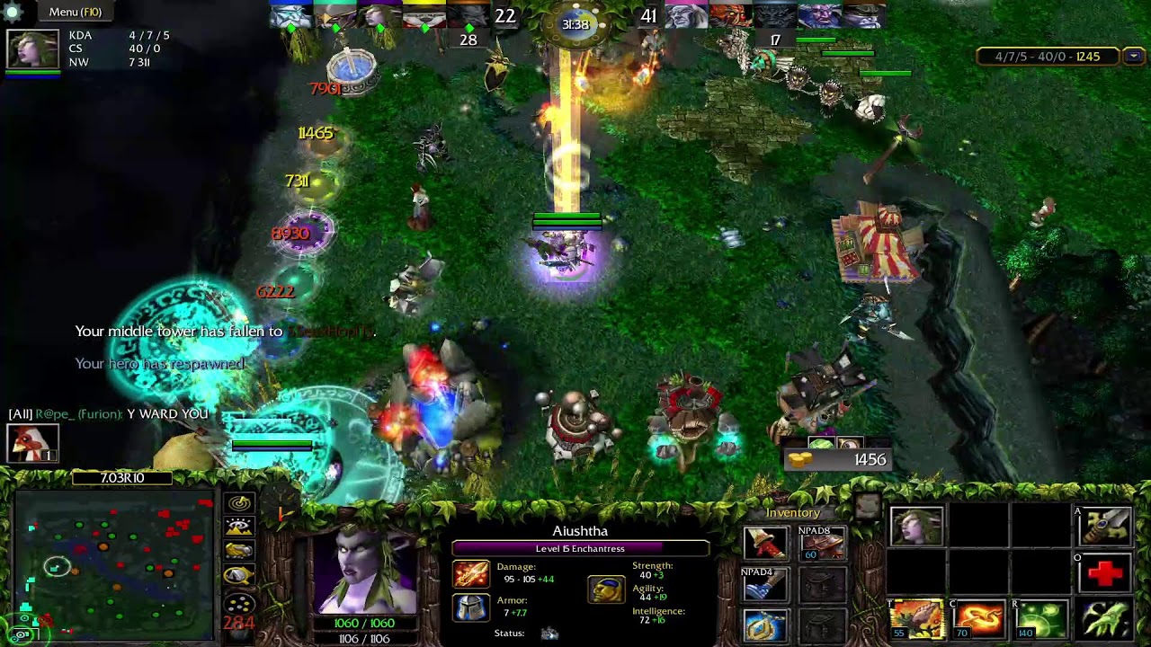 Dota 1 Enhantress  Game Play