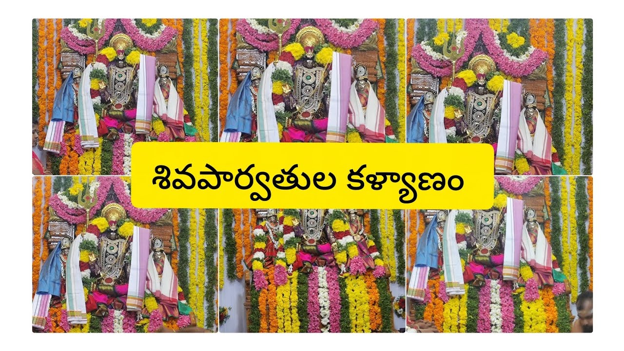 శివపార్వతుల కళ్యాణం 🙏🙏