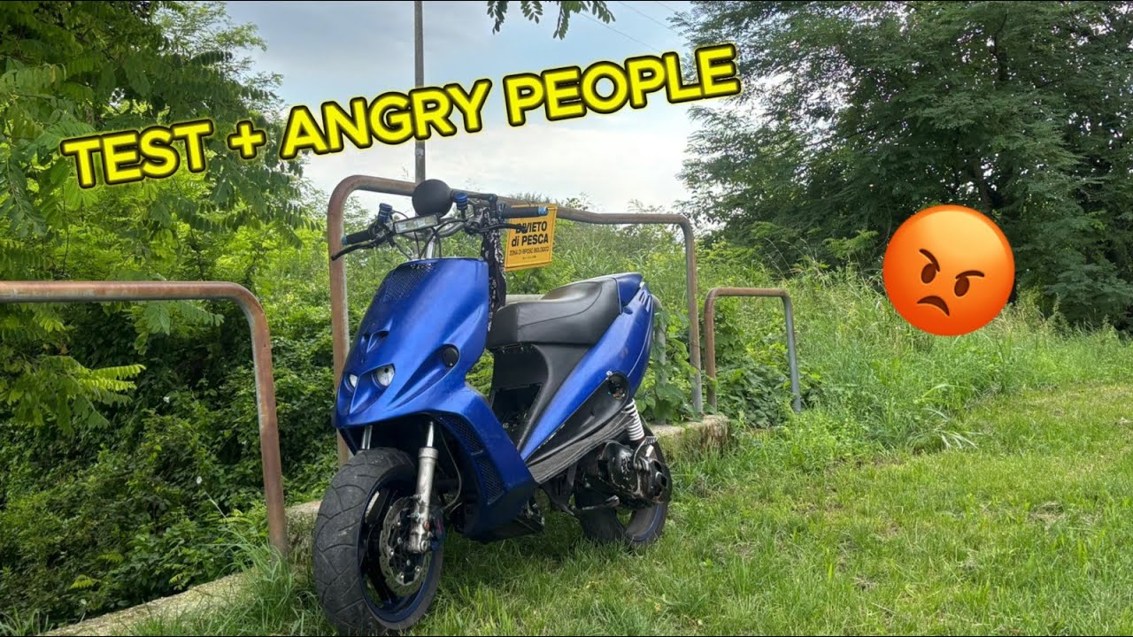 TEST RIDE F12 70cc + ANGRY PEOPLE