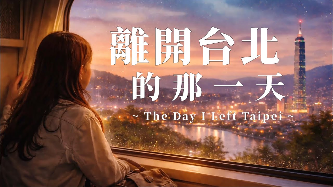 《離開台北的那一天》華語抒情女聲｜The Day I Left Taipei｜Nostalgic 
