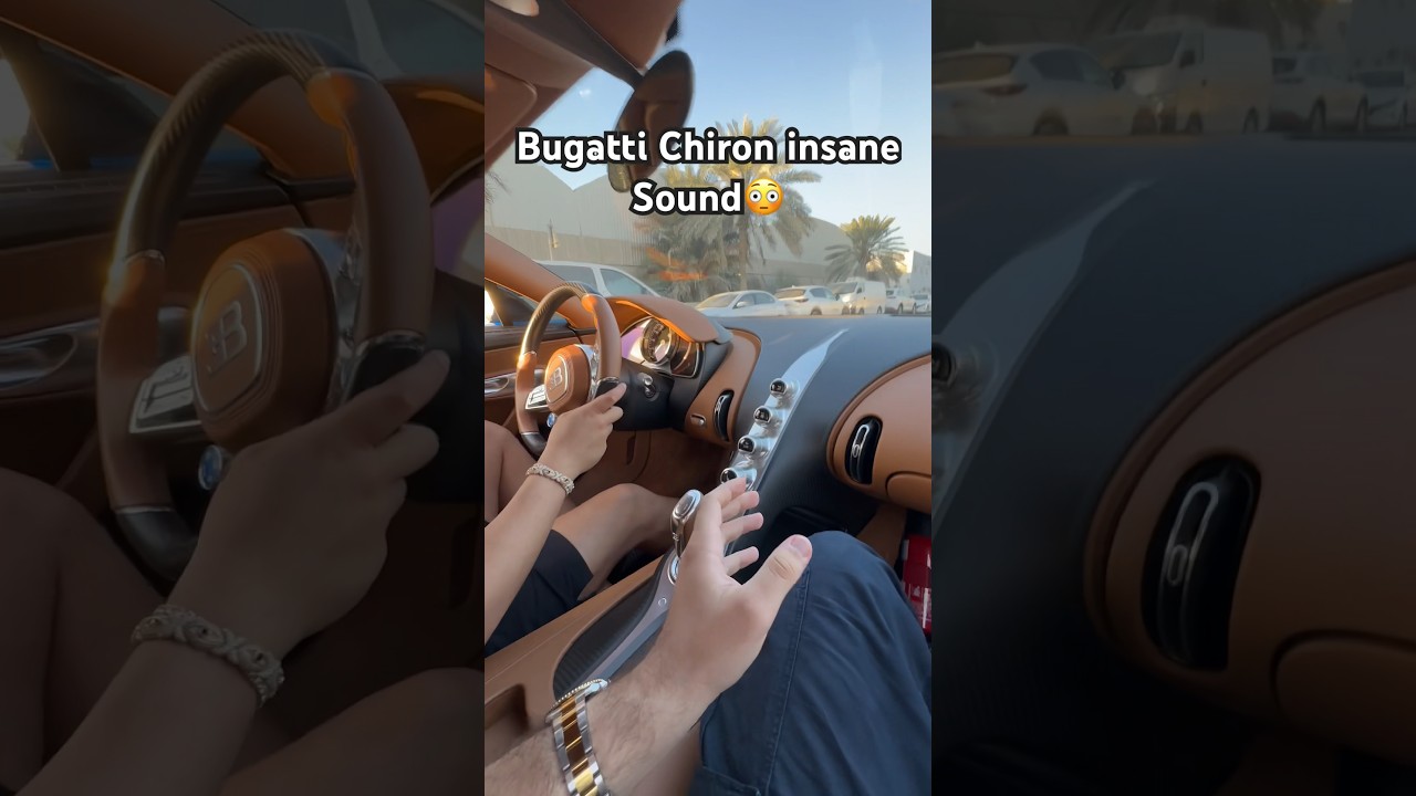 1.500 л.с. Bugatti Chiron Turbo Sound😳🔥
