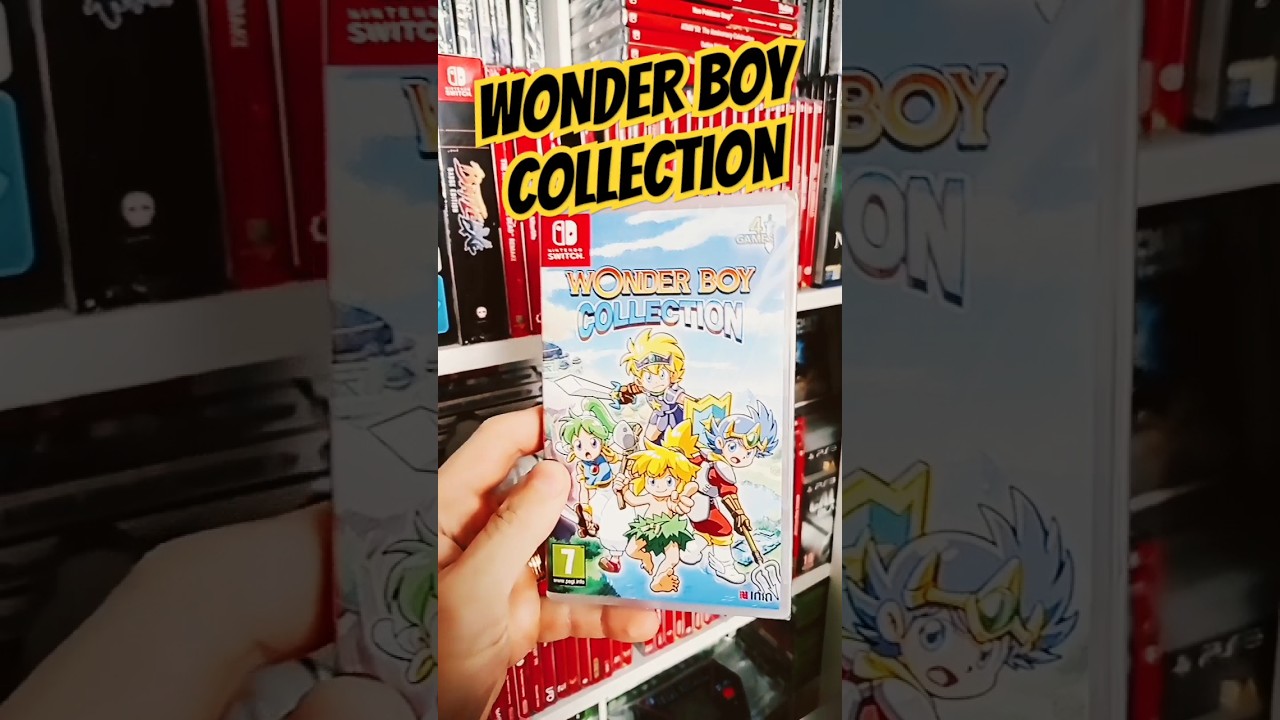 ☀️WONDER BOY COLLECTION en SWITCH☀️ #switch #wonderboy #nintendo