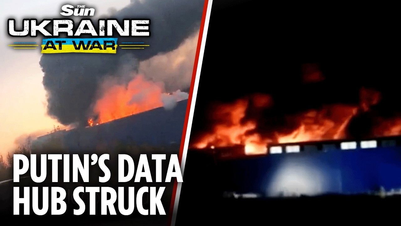 Fire erupts at Russia's Sasta plant and Yandex data hub after Ukrainian drone strike