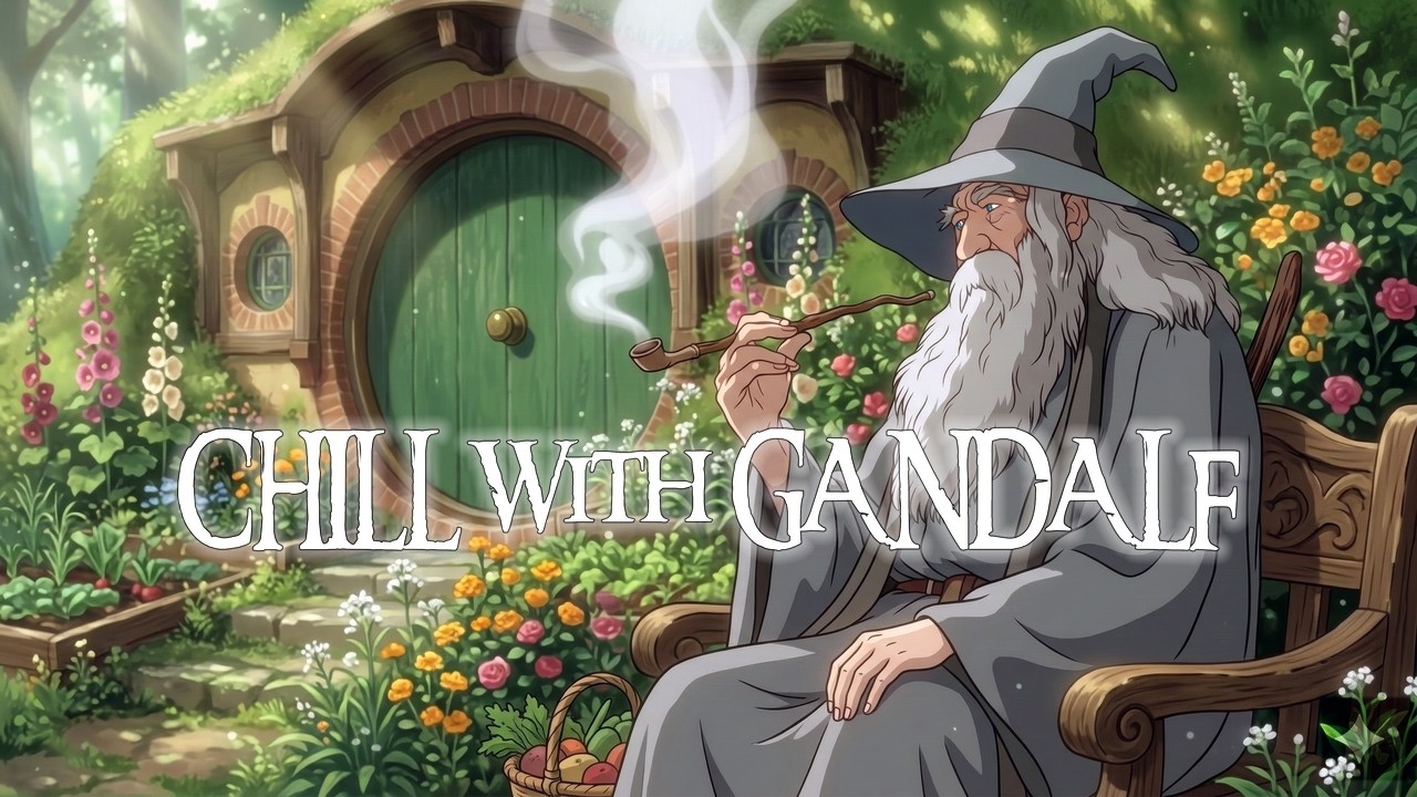 Chill with Gandalf in the Shire | Lord of the Rings (LOTR) Lofi