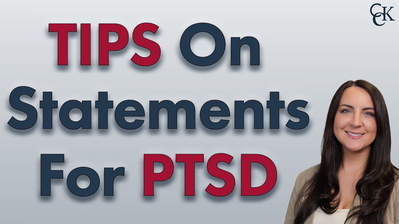 Statement in Support of Mental Health Claim: Using VA Form 21-0781