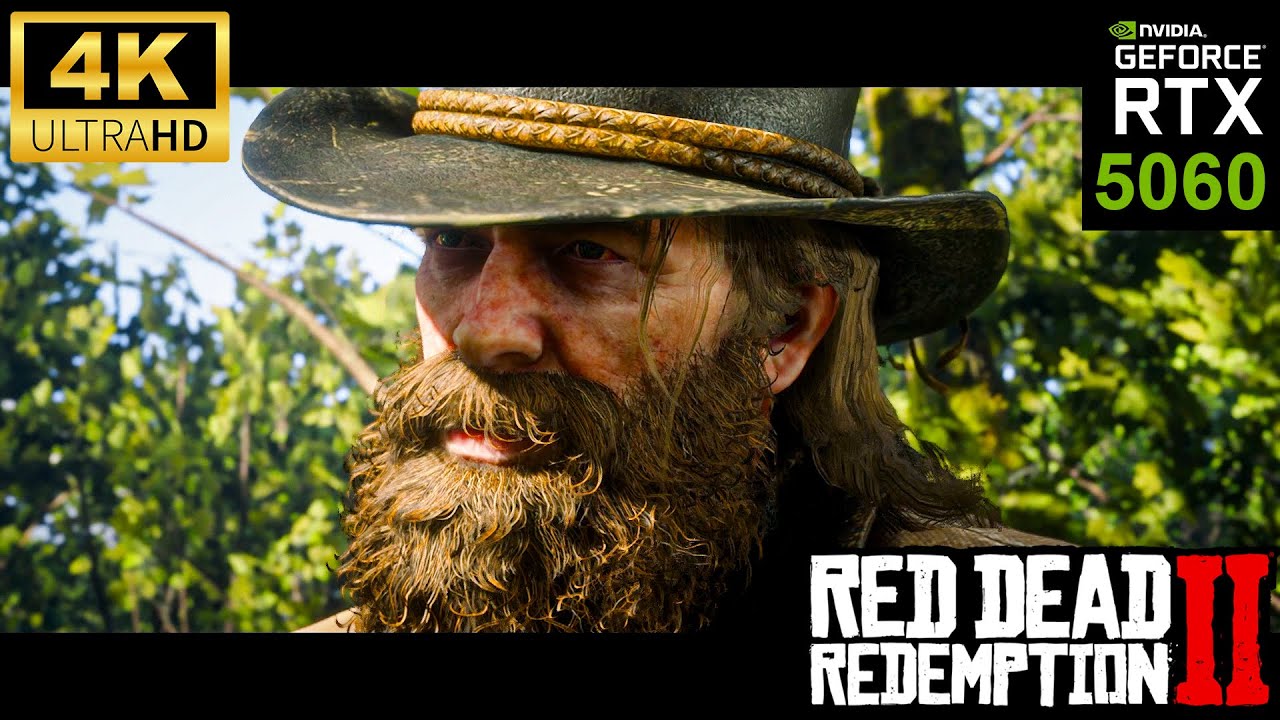 RED DEAD REDEMPTION 2: Insane Graphics Showcase with RTX 5060 + Ryzen 7 7700 | Ray Tracing & DLSS 4!