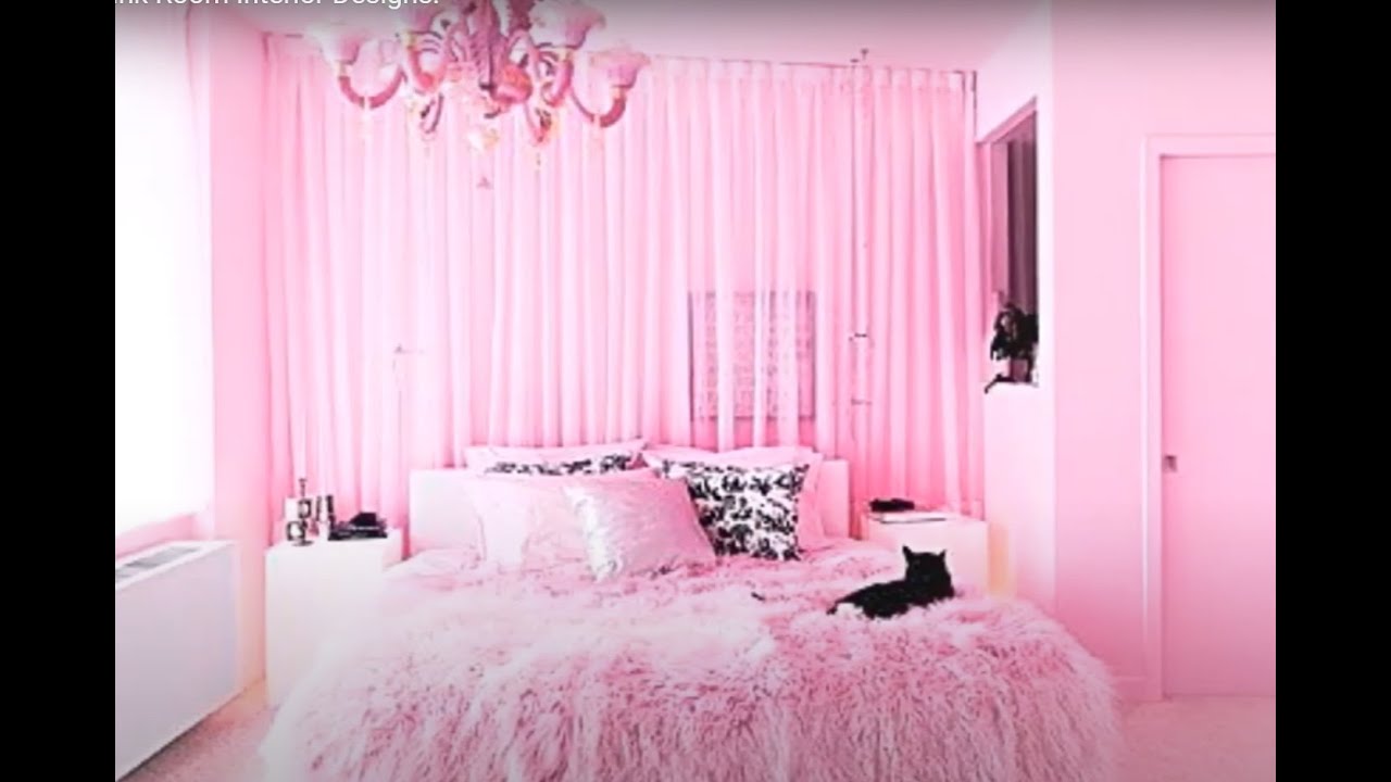 Pretty Pink Room Interior Designs.