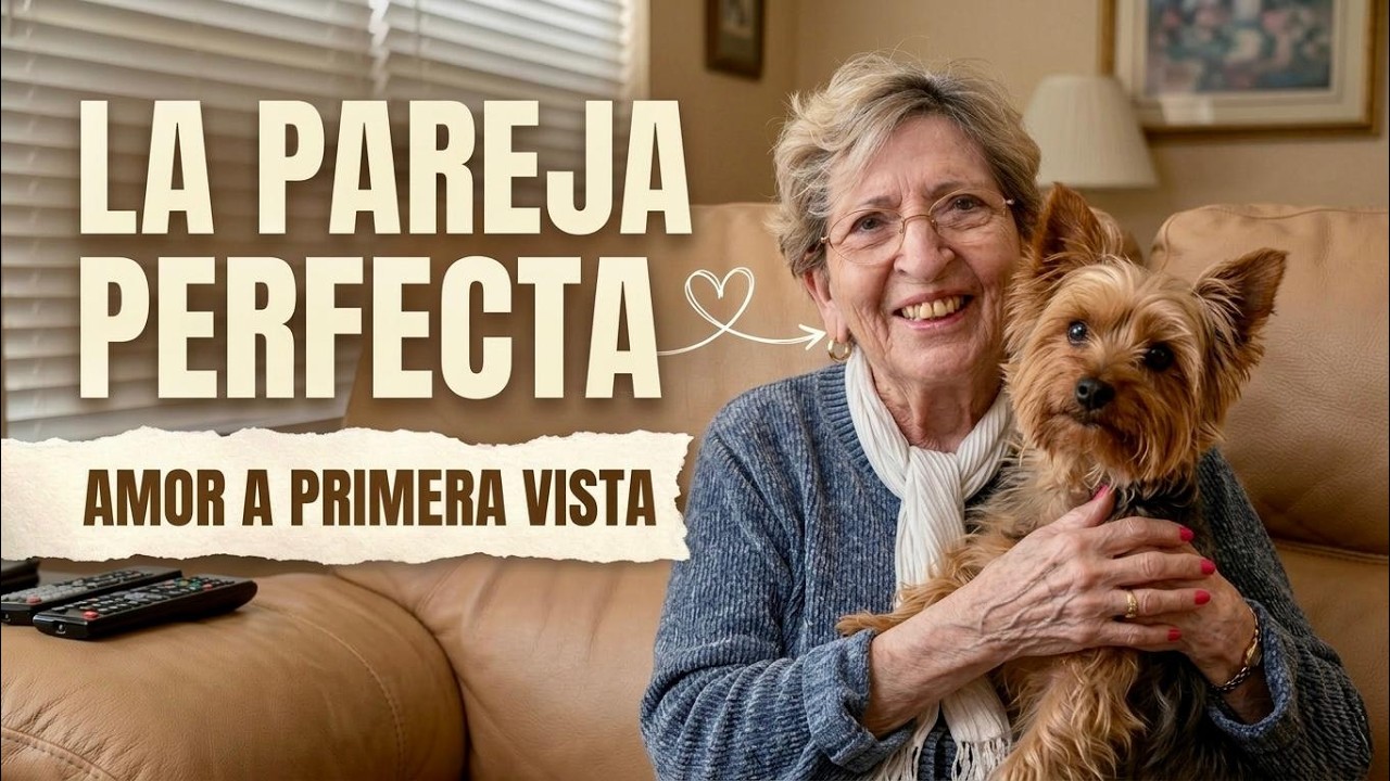 Un perro rescatado encuentra al humano perfecto