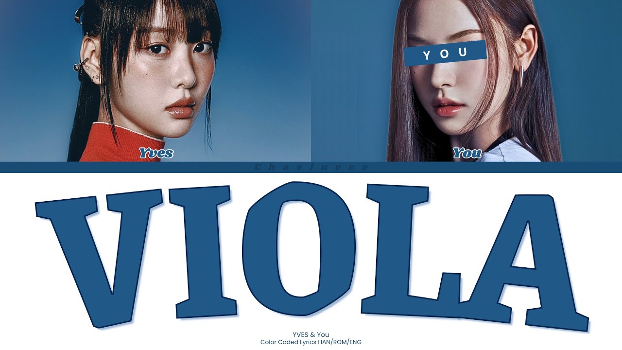 YVES - Viola // You as a Member // KARAOKE // (2 Members Ver.) Color Coded Lyrics