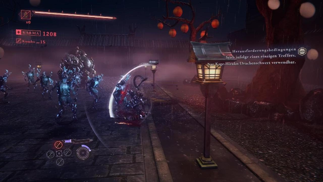 NINJA GAIDEN 4 Combat Trial 9 (easy one hit Challange)