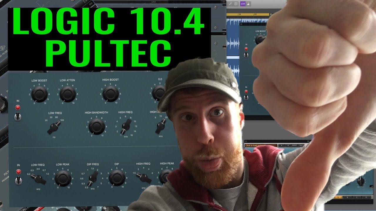 Logic 10.4 Pultec EQ - UAD & Waves Showdown