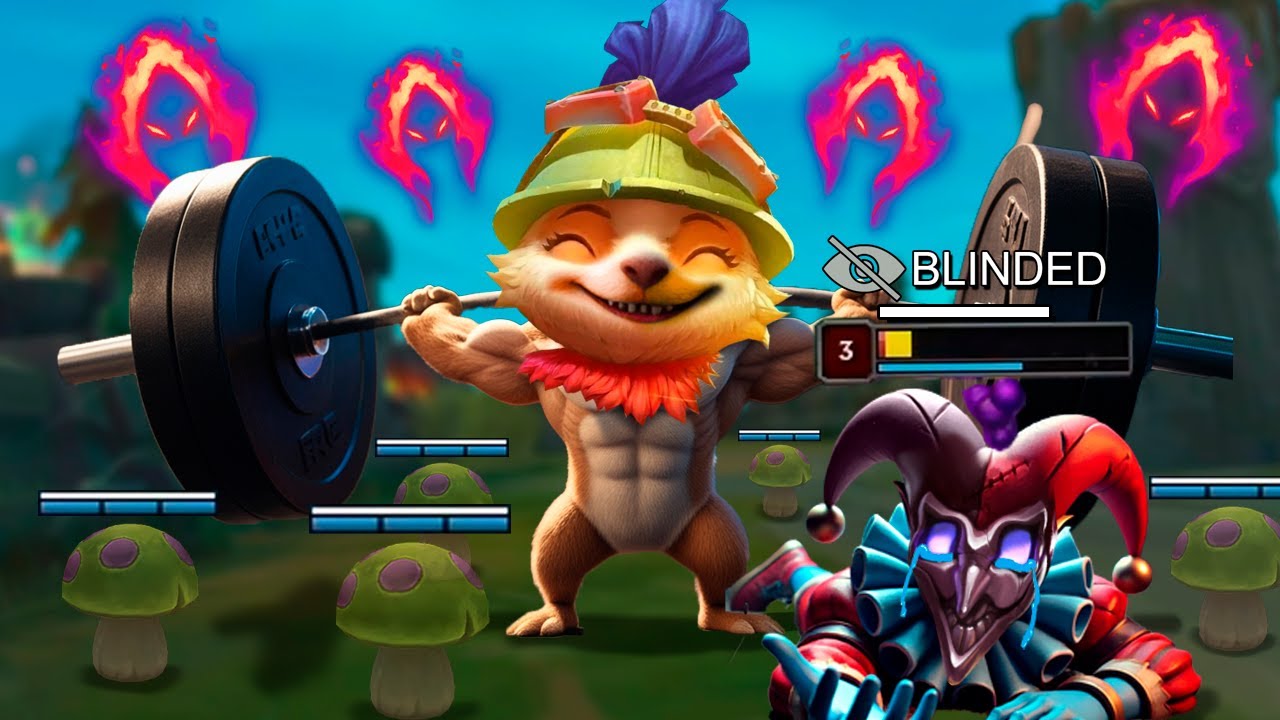 ¡TEEMO JUNGLA EXPLOSIVO! Hago que Shaco LLORÉ sin Poder Farmear con esta Build OP 💥