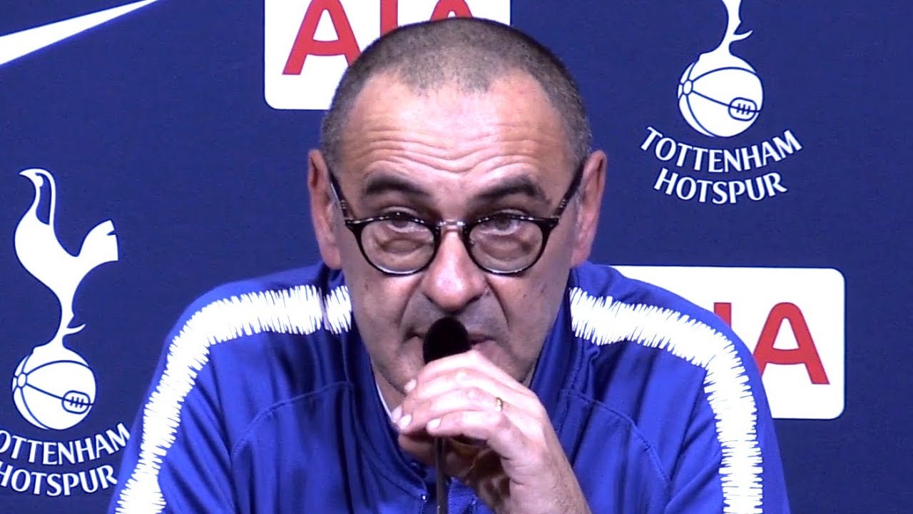 Tottenham 3-1 Chelsea - Maurizio Sarri Full Post Match Press Conference - Premier League