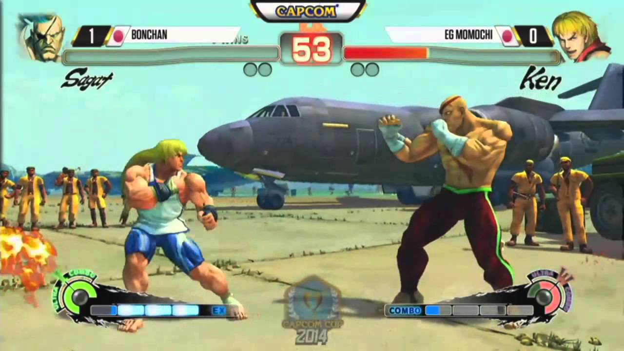 【カプコンカップ2014】「ももち」VS「ボンちゃん」ルーザーズトーナメント2回戦