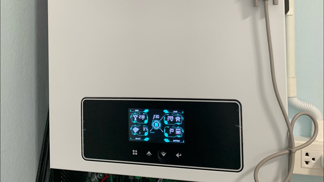 10.2kw solar inverter parameter setting