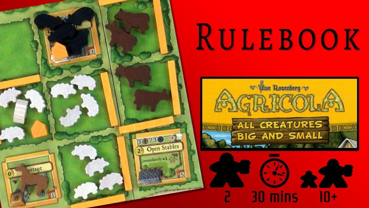 Agricola: All Creatures Big and Small Rulebook