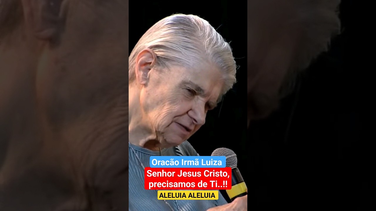 Orac&atilde;o Irm&atilde; Luiza: Vem Senhor Jesus Cristo 🙏🏼🙏🏼 #jesuscristo #aleluia #espiritosanto #ora&ccedil;&atilde;odamanh&atilde;