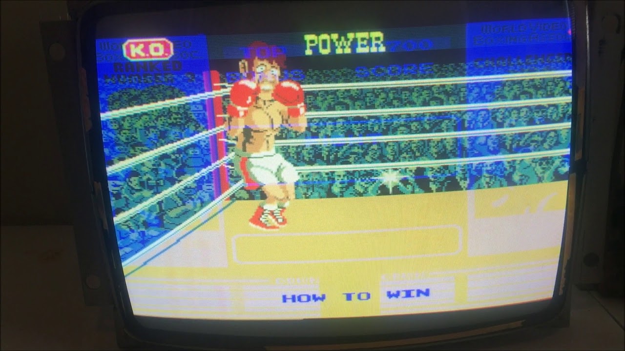 1984 Nintendo Punch-out!! Arcade PCB Repair