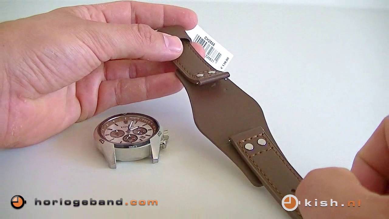 Fossil horlogeband vervangen CH2565-CH2891-CH2890-CH2586-CH2564 en CH2592