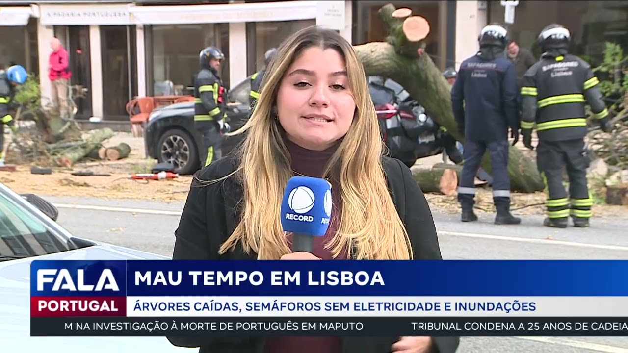 Mau tempo em Lisboa