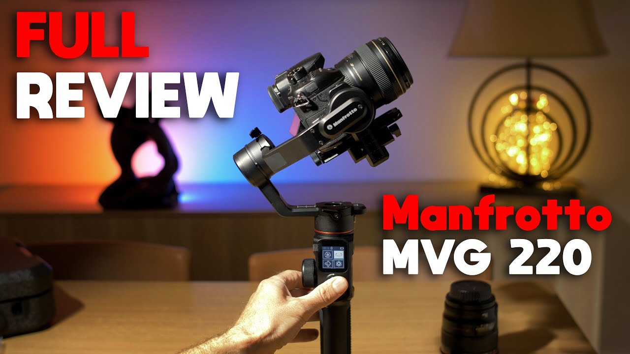 Manfrotto MVG 220 Gimbal Review - Great Small Gimbal for DSLR and mirrorless cameras