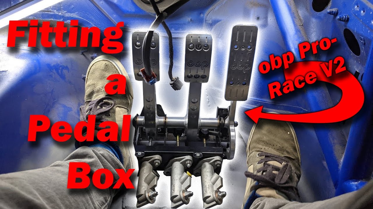 Fitting my OBP Pro-Race V2 Floor mounted Pedal box