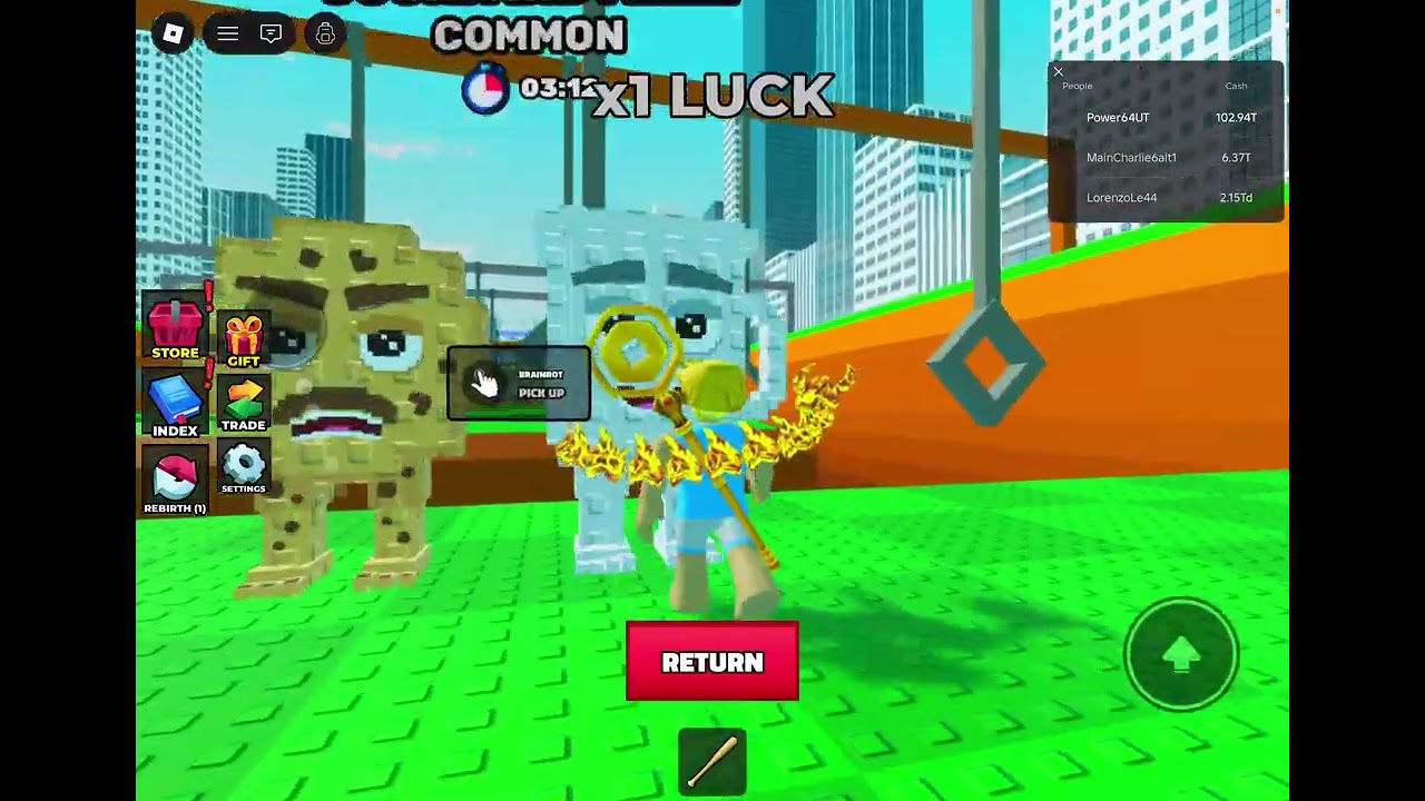 Roblox Swing For Brainrots