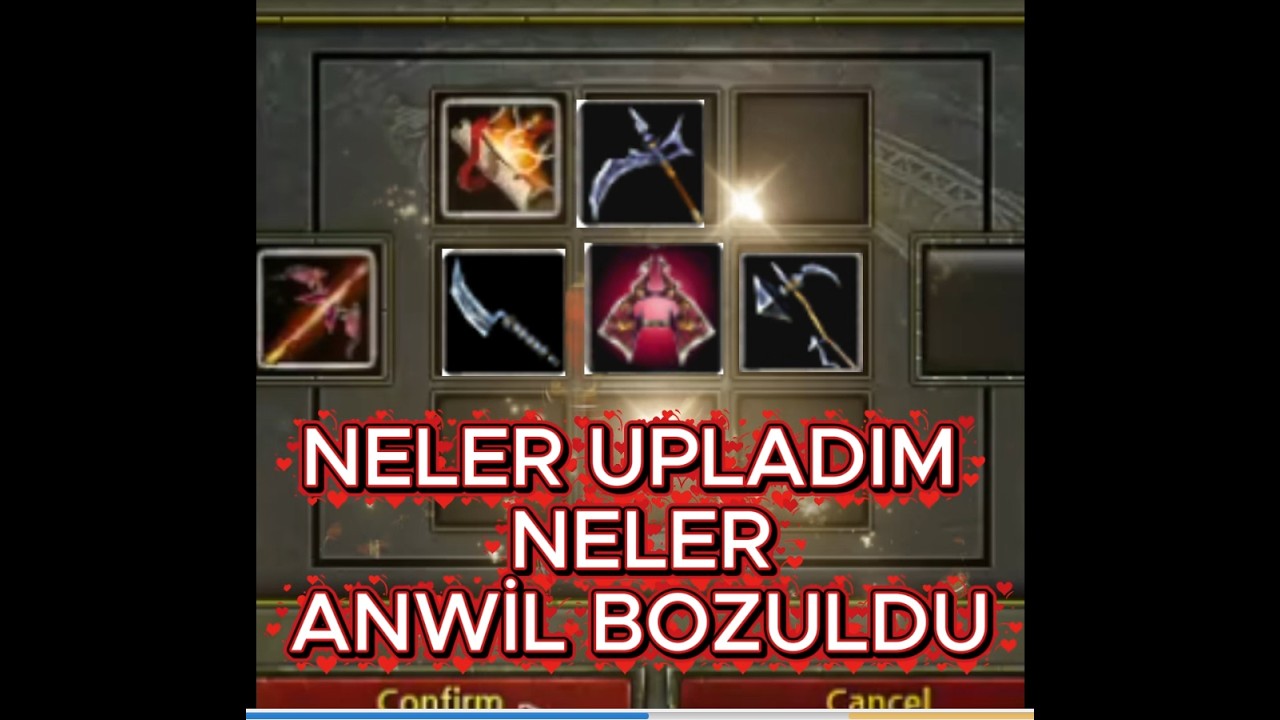ZERO Anvili bozmuşum mesaj geldi oyun yönetiminden 2 gb yi 11 gb yaptım #knightonline