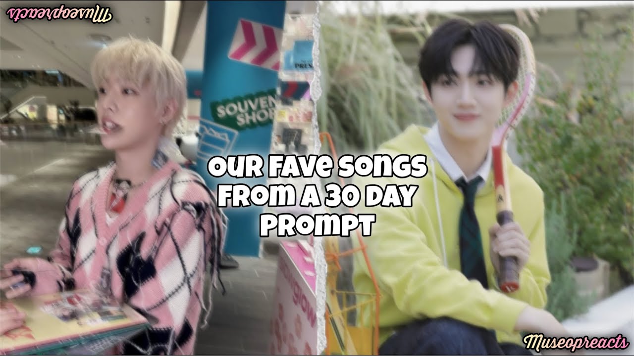 ☀︎ fave songs from a 30 day prompt 