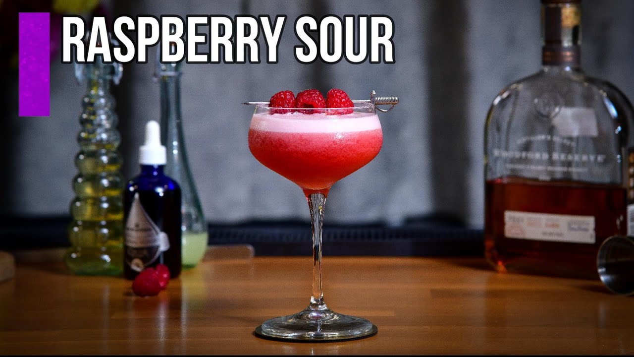 How to make Raspberry Sour cocktail