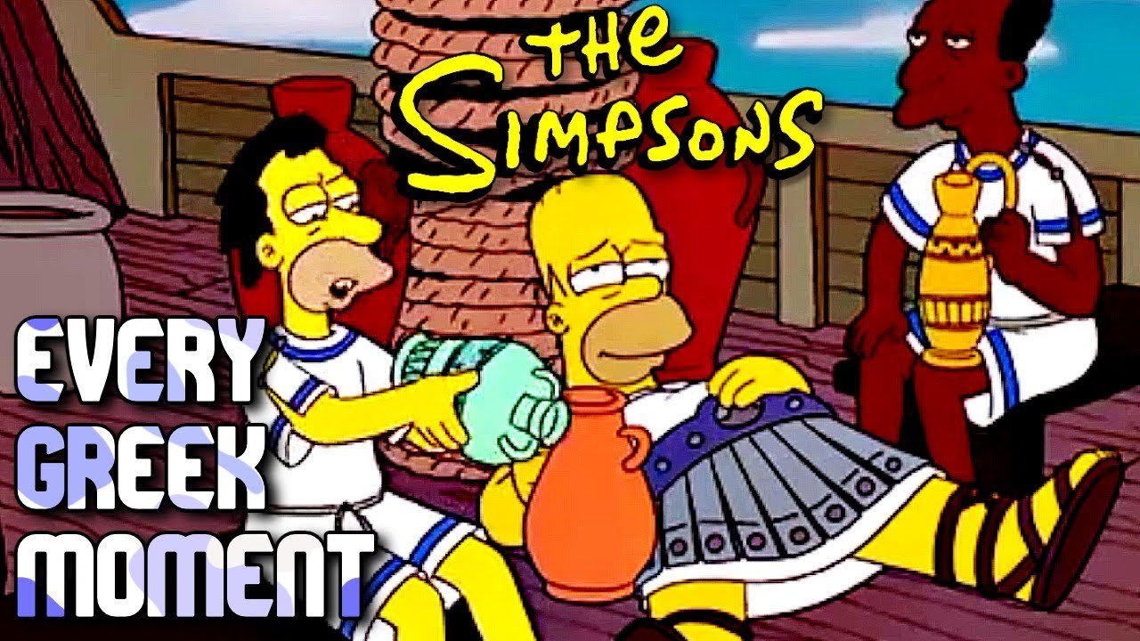 ALL times the Simpsons mentioned Greece or Greeks (2021) - οι Simpsons μιλούν για την Ελλάδα