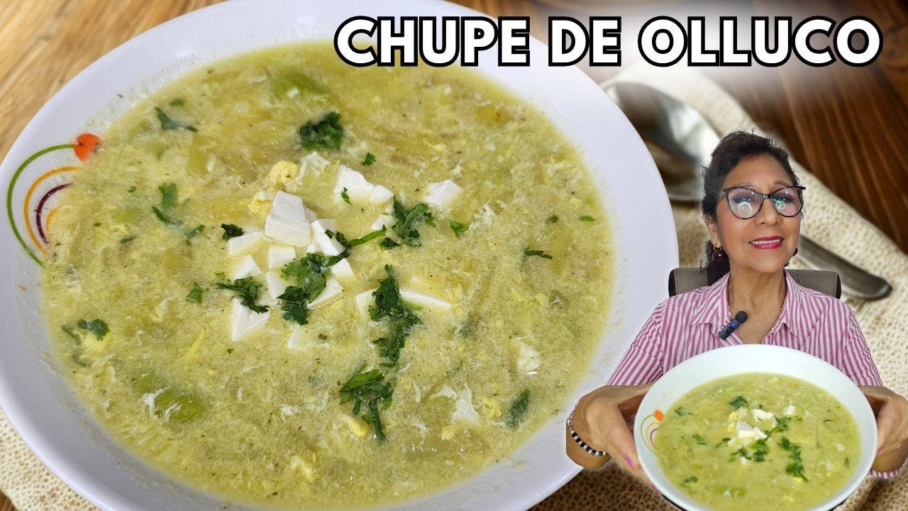 Cómo preparar Chupe de Olluco | Sopa fácil y rápida