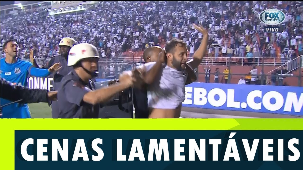 Minutos Finais + Confusão no Pacaembu | Santos x Independiente-ARG | 28/08/2018