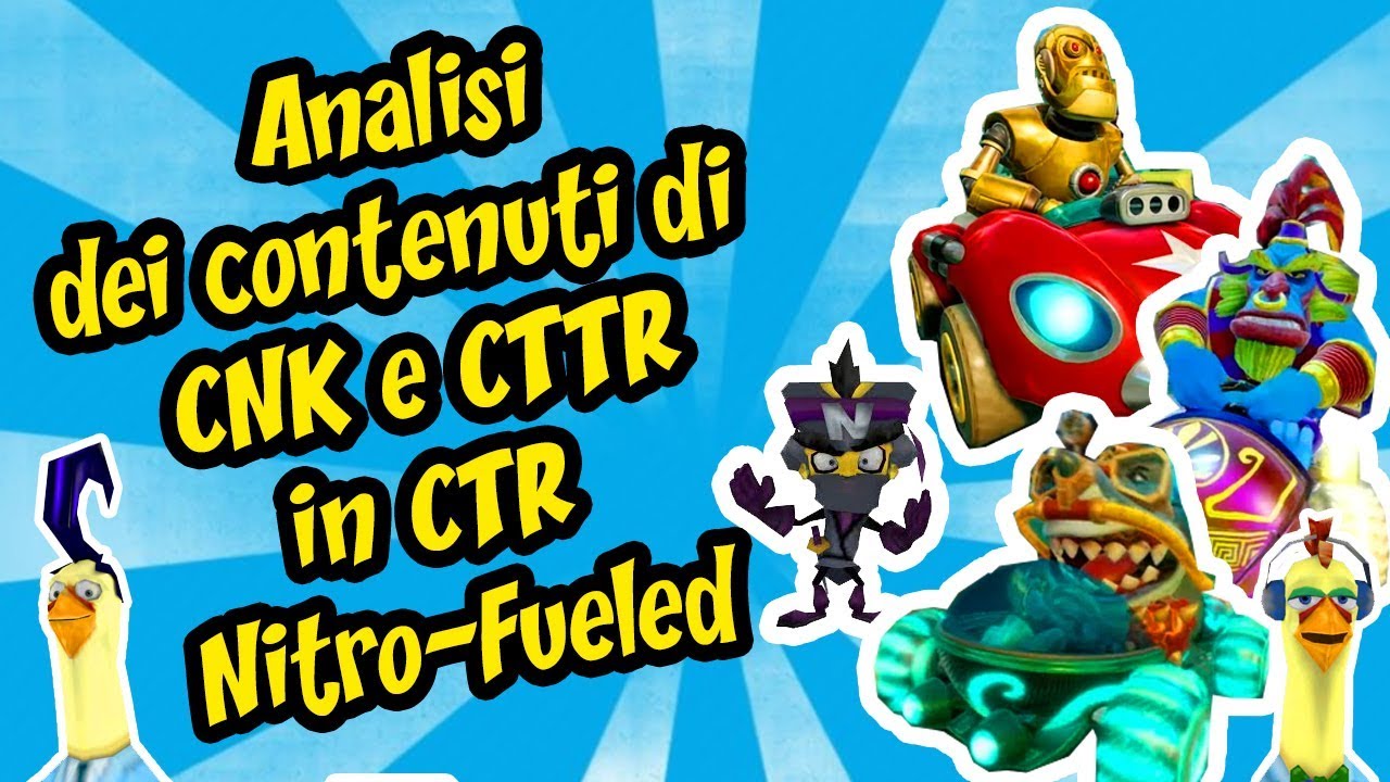 Analisi contenuti di CNK e CTTR in CTR Nitro-Fueled