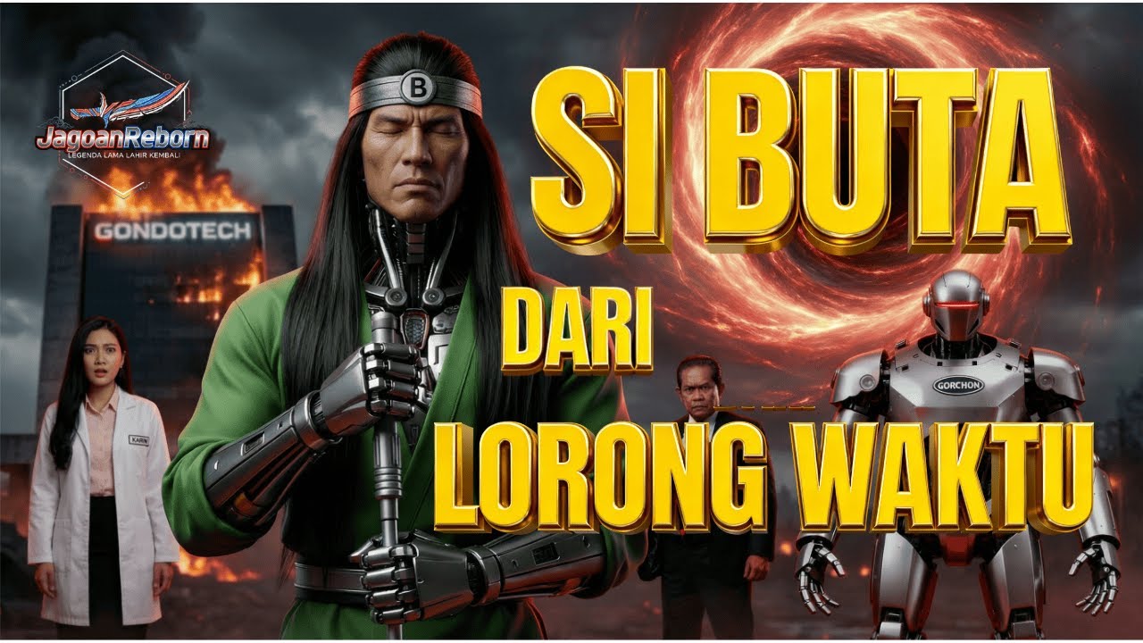 SI BUTA DARI LORONG WAKTU | Saat Robot AI Berbalik Menghancurkan Penciptanya | Film AI Indonesia