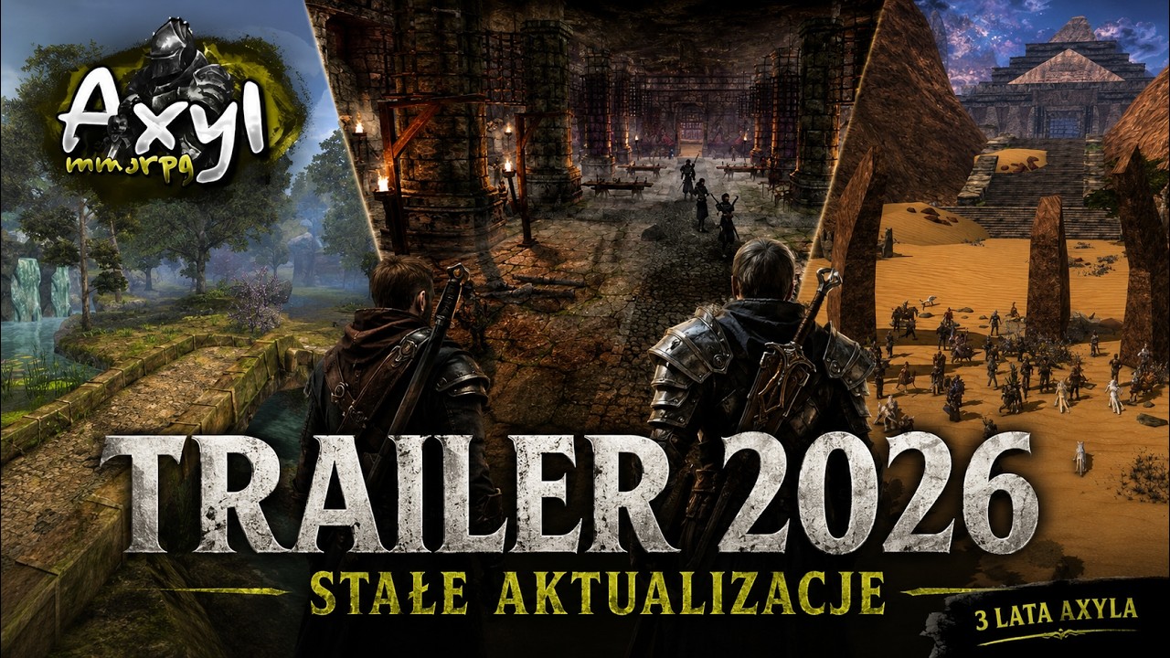 GOTHIC ONLINE PRZEŻYWA BOOM! | Axyl MMORPG (Trailer 2026)