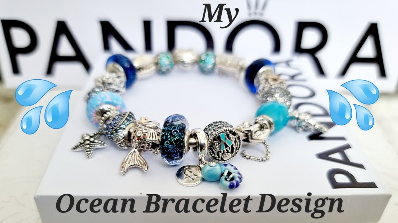 My Pandora Ocean Bracelet design 🌊