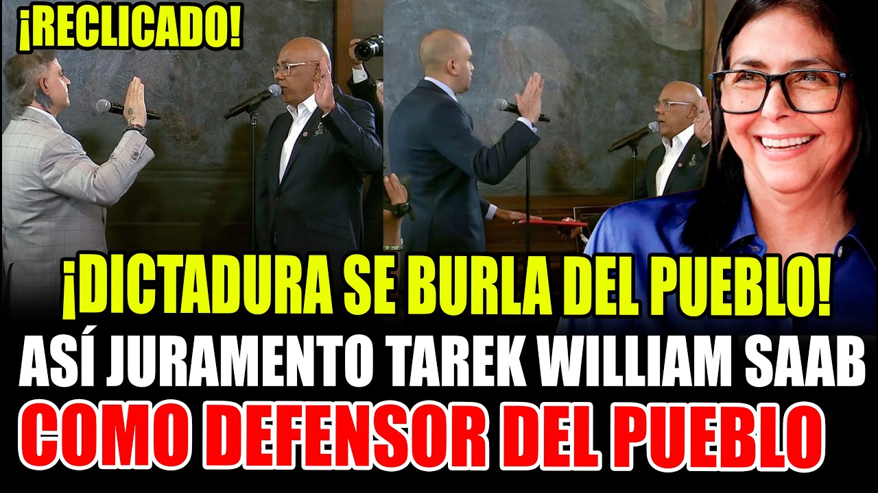 TAREK WILLIAM SAAB JURAMENTA COMO DEFENSOR DEL PUEBLO LARRY DEVOE COMO FISCAL GENERAL