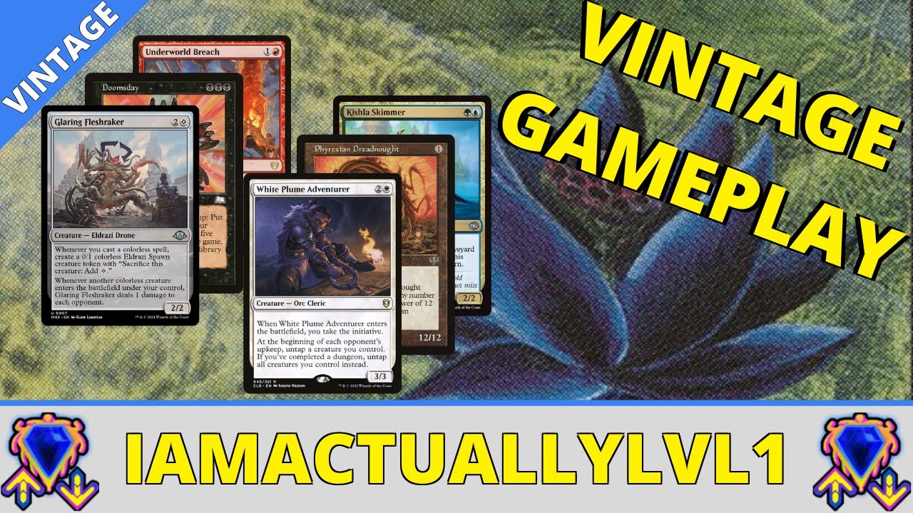 6 DIFFERENT DECKS! Vintage Gameplay of the FREE MTGO Gauntlet