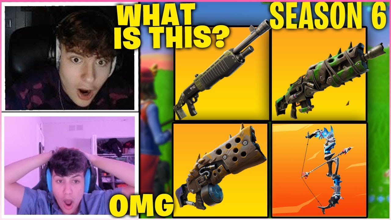 CLIX & RONALDO *FREAKS OUT* After Playing Their First Game of Fortnite SEASON 6! (Fortnite Season 6)
